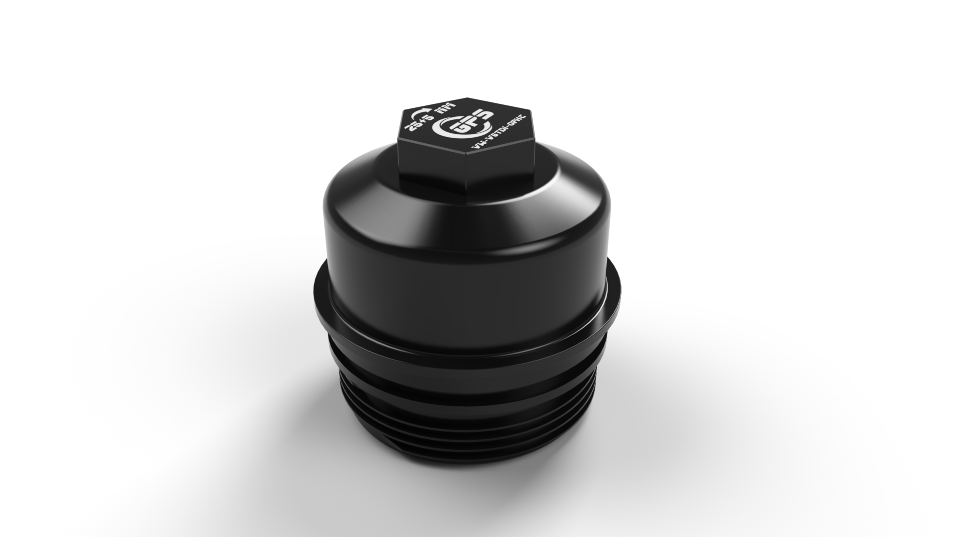 VW V6 TDI Oil Filter Housing Cap - Billet Aluminum Upgrade