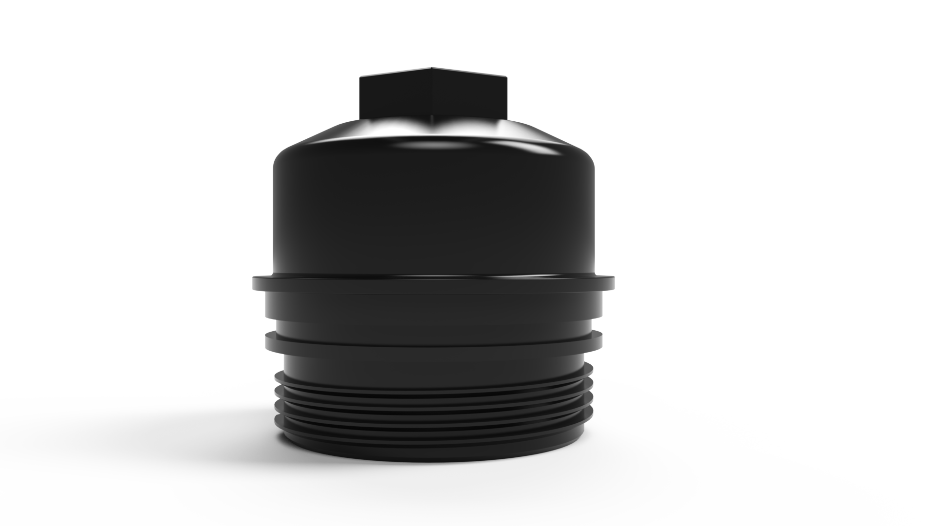 VW V6 TDI Oil Filter Housing Cap - Billet Aluminum Upgrade