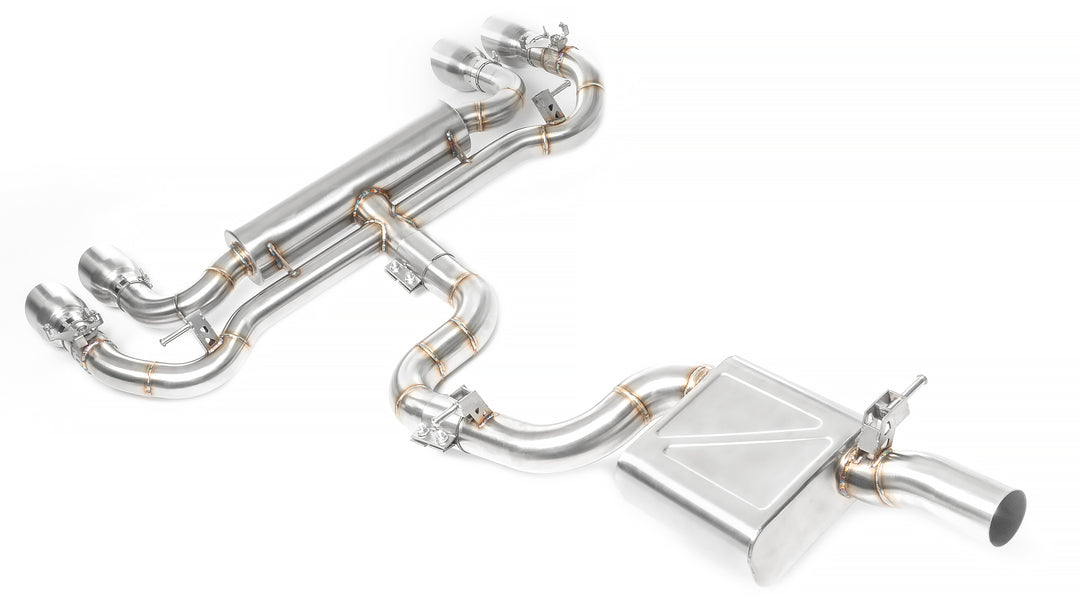 IE Valved Cat-Back Exhaust For VW MK8 Golf R