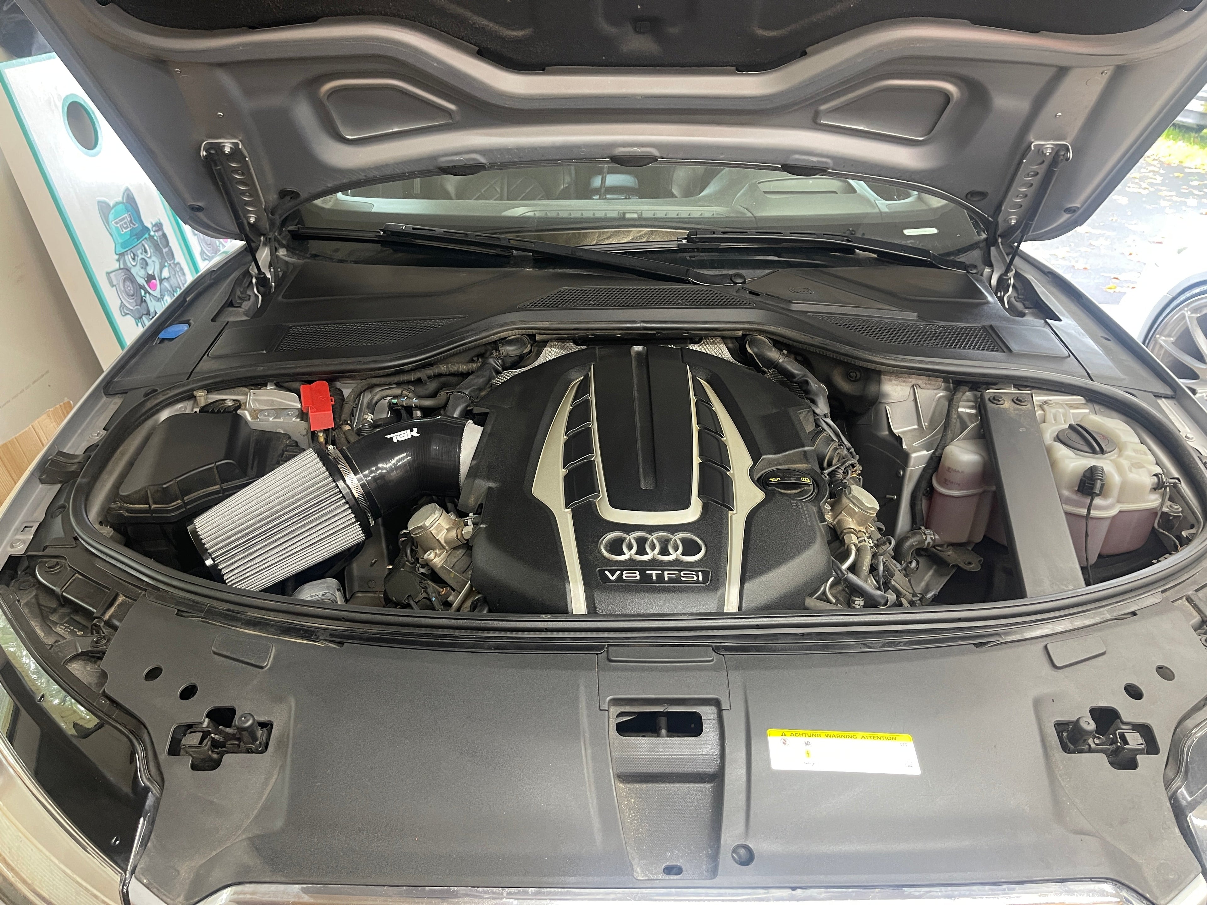 TGK Motorsport 4.0T Air Intake System - Audi D4 A8/S8