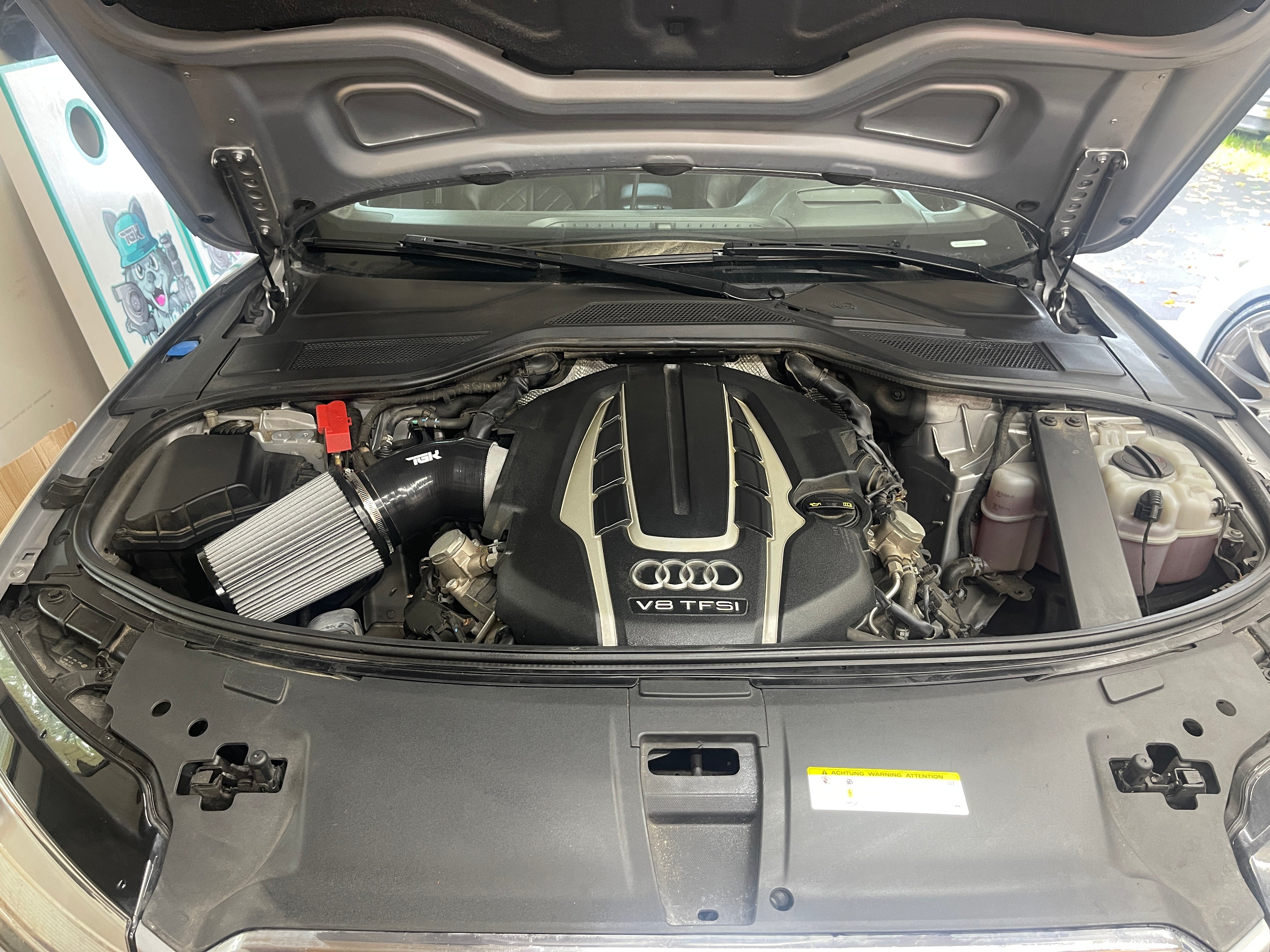 TGK Motorsport 4.0T Air Intake System - Audi D4 A8/S8