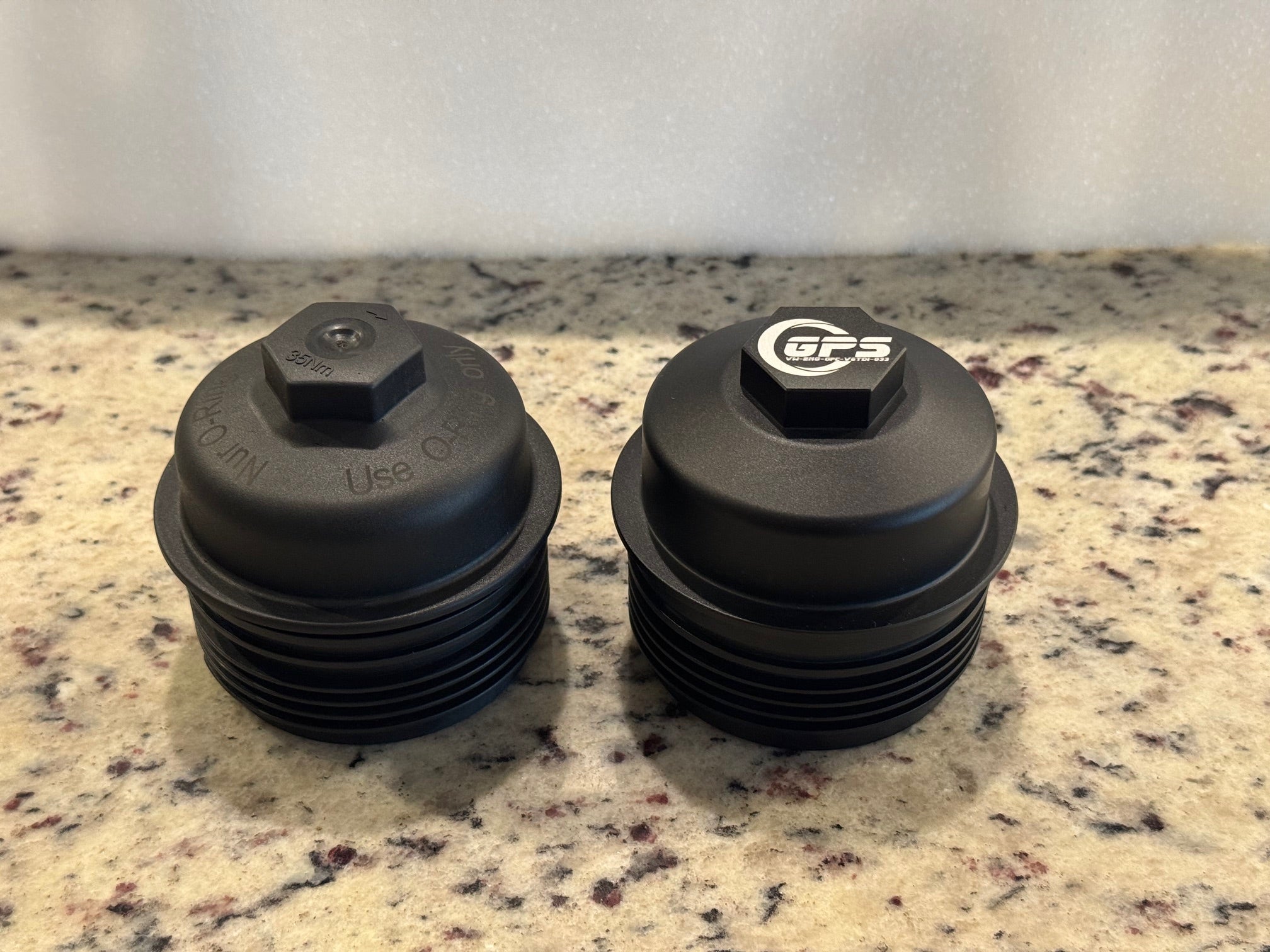 VW V6 TDI Oil Filter Housing Cap - Billet Aluminum Upgrade
