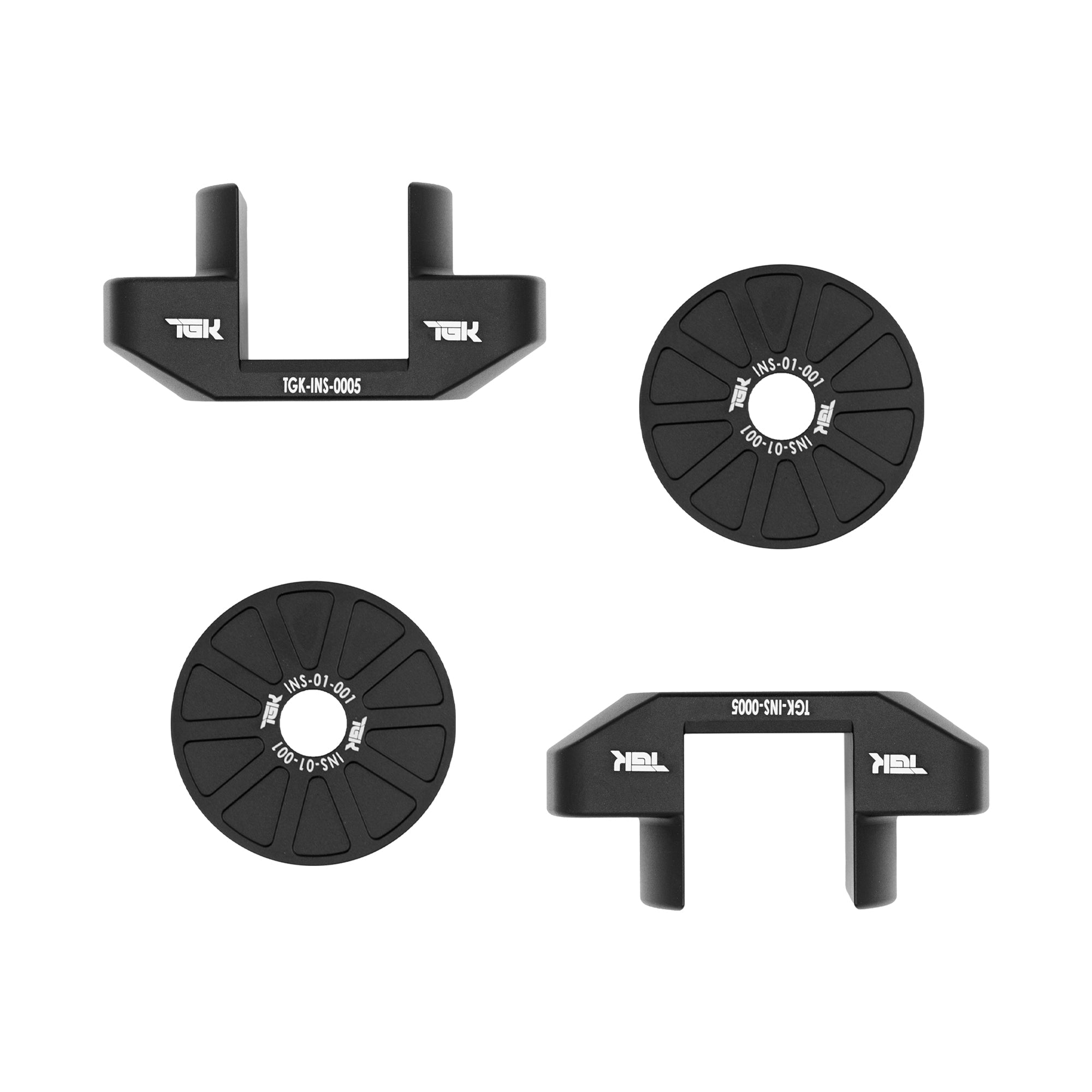 TGK Motorsport Rear Subframe Mount Billet Insert Kit - B9/B9.5 Audi A4/S4/RS4/A5/S5/RS5/Allroad