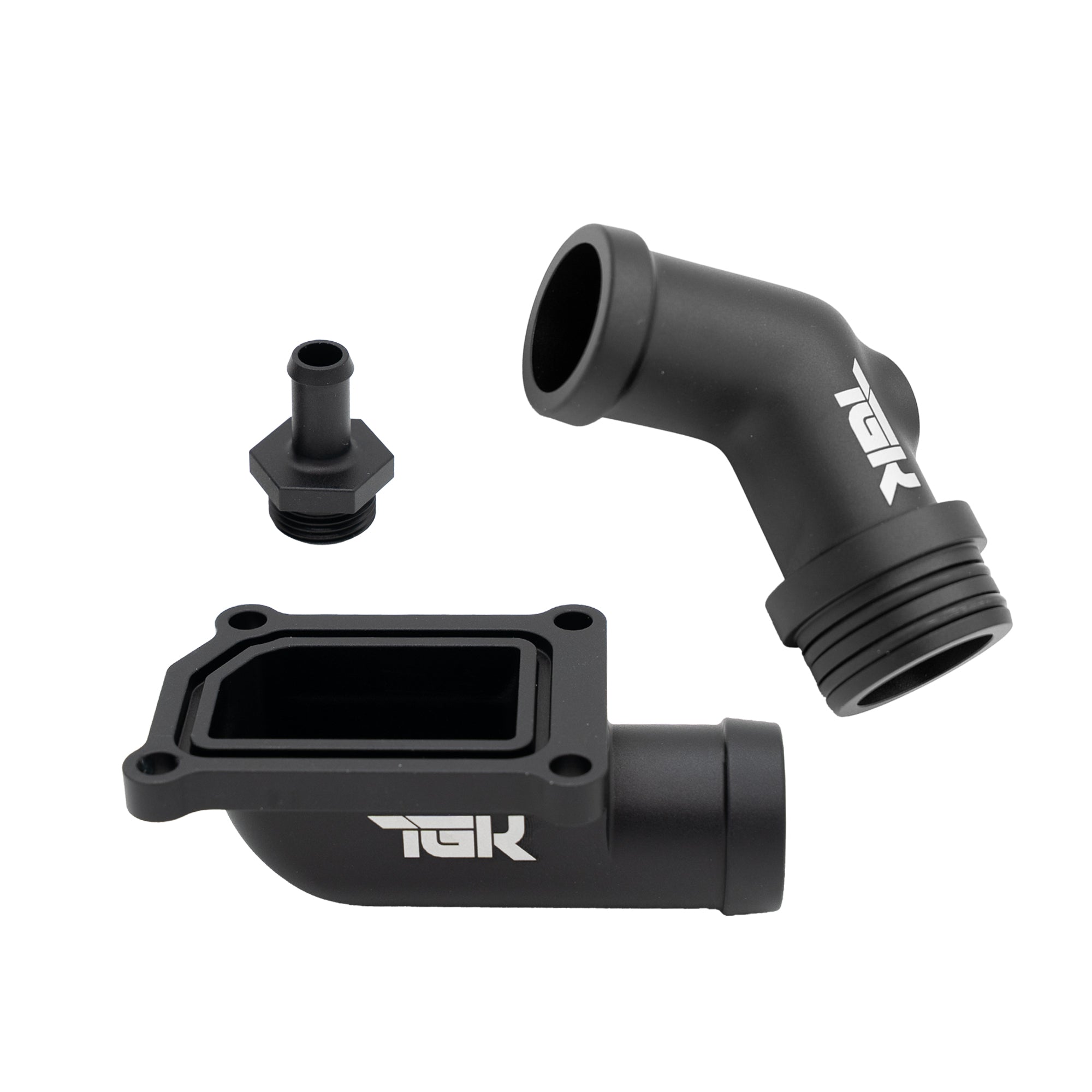 TGK Motorsport Audi 4.0T Front Thermostat Billet Piping Kit